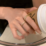 Double Package Temperamental Minority Design Open Ring – Gifts for Her — 3