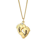 Stainless Steel Laser Carved Necklace – Jewelry Gift Ideas — 5