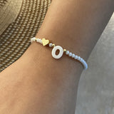 26 Letters White Shell Beaded Bracelet Women – Jewelry Gift Ideas — 8