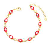 Women's Boho Colorful Oil Drop Eye Bracelet – Jewelry Gift Ideas — 3