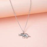Silver Color Slow Down Be Happy Slider Sloth – Jewelry Gift Ideas — 4