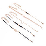 Creative Hollow Leaf Combination Bracelet – Jewelry Gift Ideas — 3