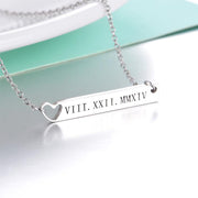 Fashion Horizontal Heart-shaped Hollow Lettering – Jewelry Gift Ideas — 1