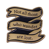 Fashion Creative Cartoon Famous Quote Copper Brooch – Stylish Gifts — 4