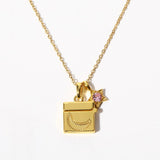 Shell Titanium Steel Album Necklace Opening – Jewelry Gift Ideas — 13