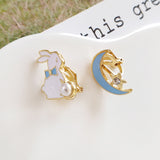 Trendy Sweet Girly Style Earrings Without Pierced Ear – Stylish Gifts — 3