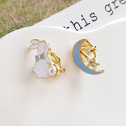 Trendy Sweet Girly Style Earrings Without Pierced Ear – Stylish Gifts — 3