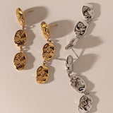 Long Irregular Pendants Earrings Stainless Steel – Everyday Gifts — 5