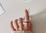 Ring Acrylic Black And White Jewelry Gift – Jewelry Gift Ideas — 2
