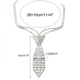 Popular Choker Tie Necklace Rhinestone Claw Chain – Jewelry Gift Ideas — 6