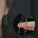Women's Tassel Long Earrings To Show Thin Face – Gifts for Her — 5