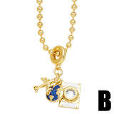 Fashion Creative Airplane Pendant Necklace – Jewelry Gift Ideas — 4