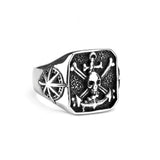Men's Ring Pirate Eight Awn Star Vintage Stainless – Gifts for Him — 4