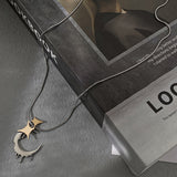 Titanium Steel Melting Moon Necklace Female – Jewelry Gift Ideas — 5