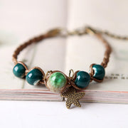 Handmade Retro Senshi Style Braided Ceramic Bracelet – Stylish Gifts — 3