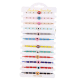 Women's Crystal Rice Beaded Braided Bracelet – Jewelry Gift Ideas — 4