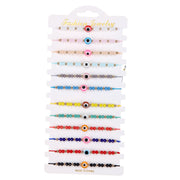 Women's Crystal Rice Beaded Braided Bracelet – Jewelry Gift Ideas — 4