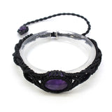 Natural Crystal Dan-shaped Handmade DIY Woven Bracelet – Stylish Gifts — 13