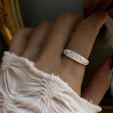Women's All-star Frosted Bright Ring – Gifts for Her — 7