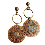Bohe Tribe Gold Datura Flowers Pendant Earrings – Jewelry Gift Ideas — 10