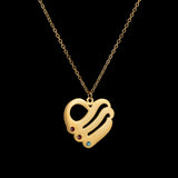 18k Gold Stainless Steel Heart-shaped Pendant – Jewelry Gift Ideas — 11