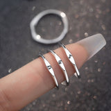 Simple Twelve Constellation Open Ring Single Exclusive – Stylish Gifts — 5