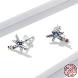 Colorful Dragonfly Insect Stud Earrings Exquisite – Surprise Gifts — 5