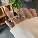 Geometric Girl Ring Is Simple And Versatile – Gifts for Kids — 1