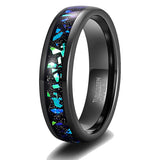 Black Unisex Tungsten Steel Ring – Gift Ideas — 2