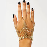 Bohemian Folk Dance Antique Jewelry Finger Chain – Jewelry Gift Ideas — 1