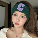C Letter Ear Protector Knitted Headband – Gift Ideas — 14