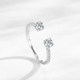 Fashion Entire Sterling Silver Ring For Women – Stylish Gifts — 13