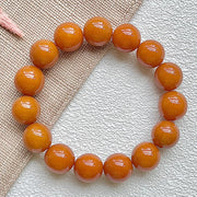 Rare Large Size White Jade Bodhi Root Bracelet – Jewelry Gift Ideas — 3