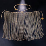 Fashion Exaggerated Long Fringed Skirt With Shiny – Stylish Gifts — 4