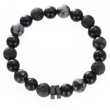 Obsidian Titanium Steel Shining Star Personalized – Jewelry Gift Ideas — 2