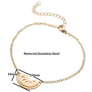 Stainless Steel Watermelon Fruit Shape Bracelet – Jewelry Gift Ideas — 8