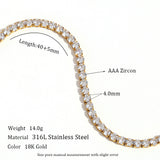 Stainless Steel Fashion Simple Bracelet Necklace – Jewelry Gift Ideas — 7