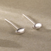 Women's Sterling Silver Irregular Gold Peas Earrings – Gifts for Her — 5