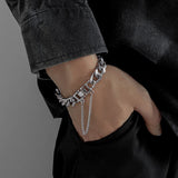 Alloy Personality Hip Hop Bracelet Stainless – Jewelry Gift Ideas — 4