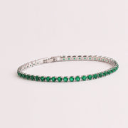Green Zircon Jewelry Pull Bracelet Female – Jewelry Gift Ideas — 2