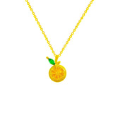 Orange Necklace Sweet Girl – Jewelry Gift Ideas — 2