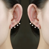Natural Pearl Earrings Fashion OL Simple – Stylish Gifts — 1