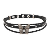 Ins New Dark Style Punk Butterfly Leather – Jewelry Gift Ideas — 2