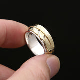 S925 Sterling Silver Fashion Simple Feather Ring – Stylish Gifts — 1