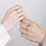 Unique Design Moonstone Planet Ring – Stylish Gifts — 4