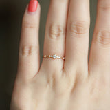 S925 Sterling Silver Minimalist Zircon Combination Ring – Useful Gifts — 3