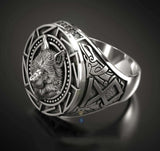 Vintage Wolf Totem Thai Silver Ring – Unique Gift Ideas — 1