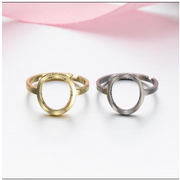 Adjustable Star Moon Stainless Steel Geometric Vintage – Stylish Gifts — 5
