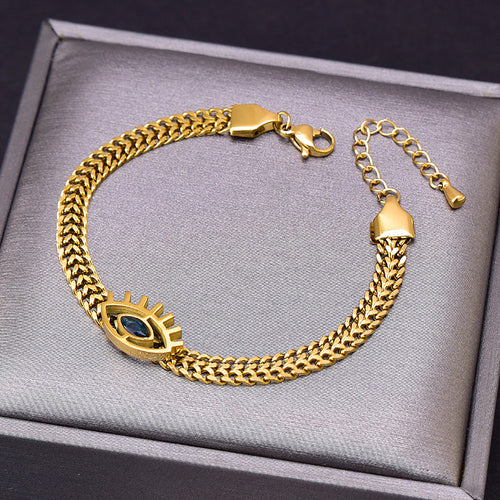 Design Clavicle Chain Oval Eye Pendant – Jewelry Gift Ideas — 2