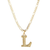 Commuter New Stainless Steel 26 Letter Necklace – Jewelry Gift Ideas — 15